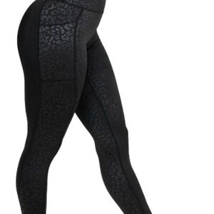Constantly Varied Gear - Black Leopard Print Women's Leggings